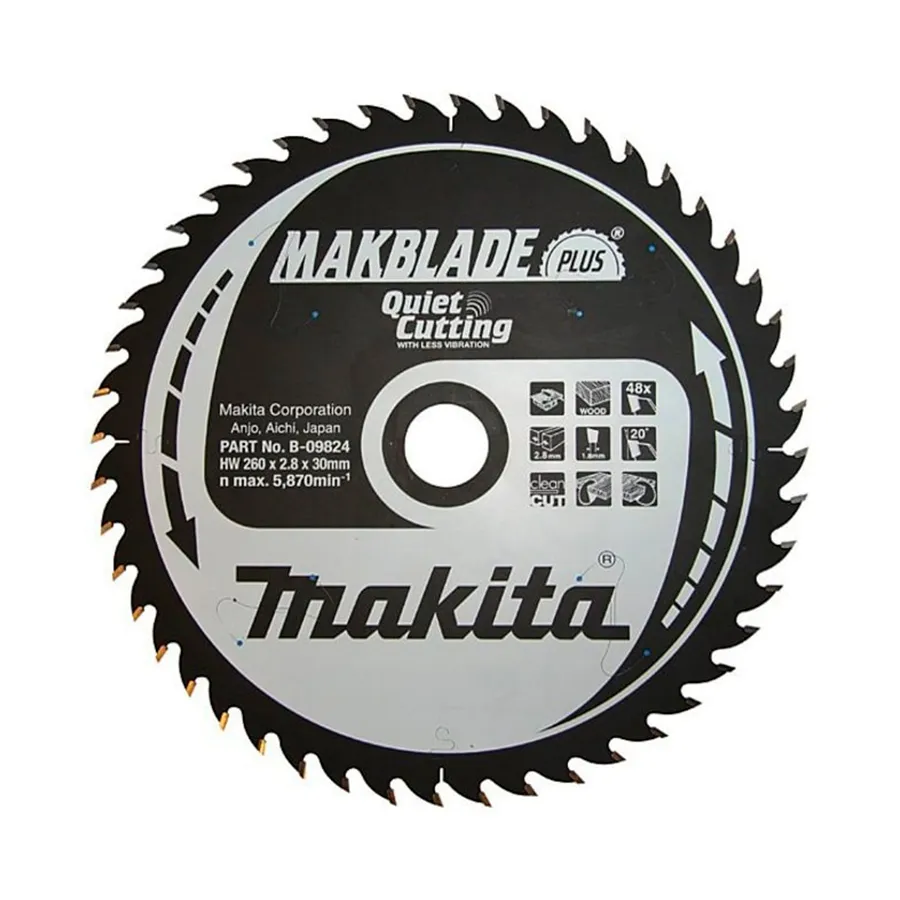 Cumpara  Discuri de tăiere 260-350mm - Пильный диск по дереву Makita B-09824..