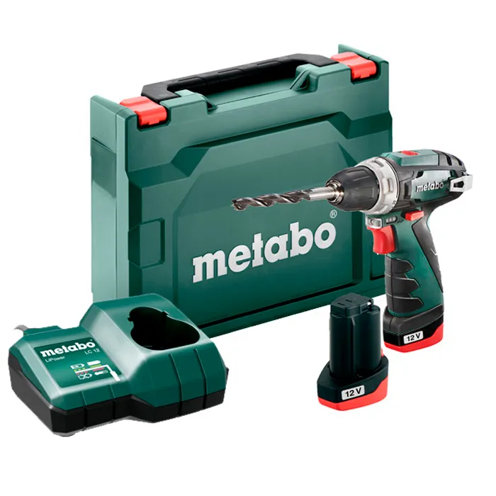 Аккумуляторный шуруповерт Metabo Po..