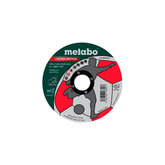 Cumpara  Discuri abrazive - Отрезной диск Metabo INOX LE Soccer 125x1,0x2..