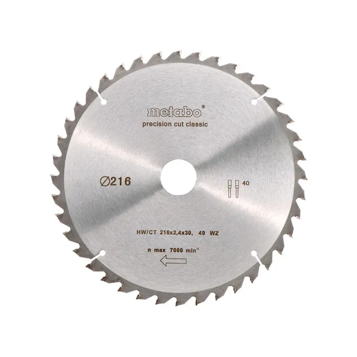 Cumpara  Discuri de tăiere 200-254mm - Пильный диск по дереву METABO HW/CT..