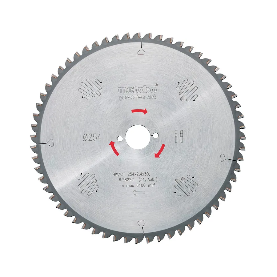 Cumpara  Discuri de tăiere 200-254mm - Пильный диск по дереву METABO PRECISION CUT ..
