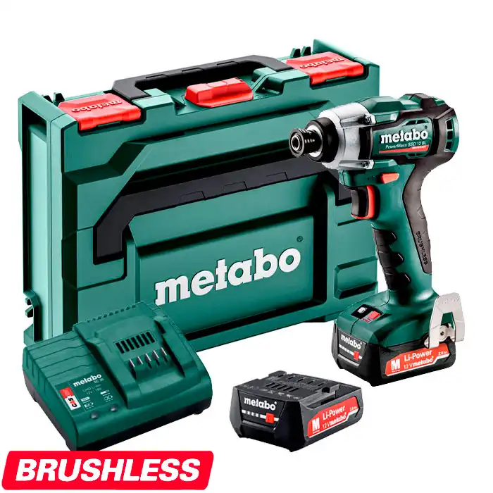 Mașină de înșurubat cu impact Metabo PowerMaxx SSD 12 BL