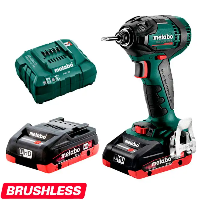 Mașină de găurit și înșurubat cu impact Metabo SSD 18 LTX 200 BL