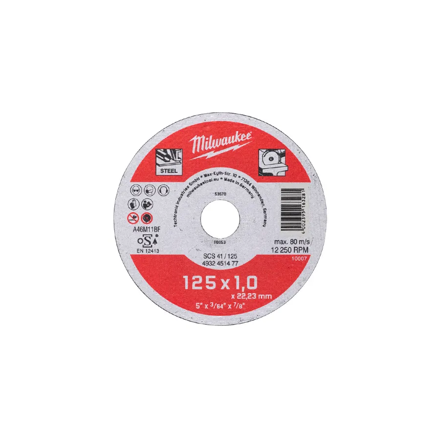 Cumpara  Discuri abrazive - Диск абразивный MILWAUKEE 4932451477 - 125*1...