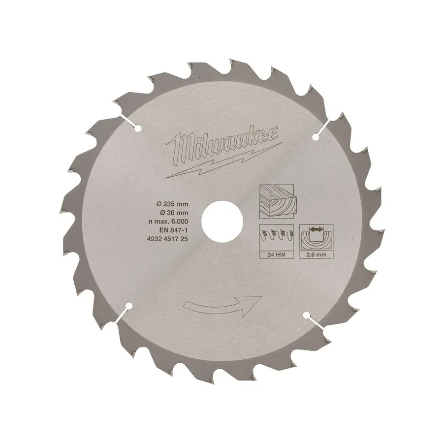 Cumpara  Discuri de tăiere 200-254mm - Пильный диск по дереву MILWAUKEE 4932451725..
