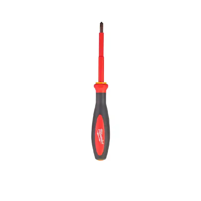 Диэлектрическая отвертка MILWAUKEE VDE 1000V PH/SL1x80