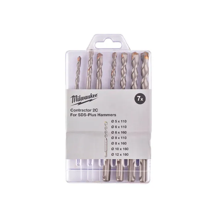 Set burghie pentru beton Milwaukee CONTRACTOR SDS-Plus
