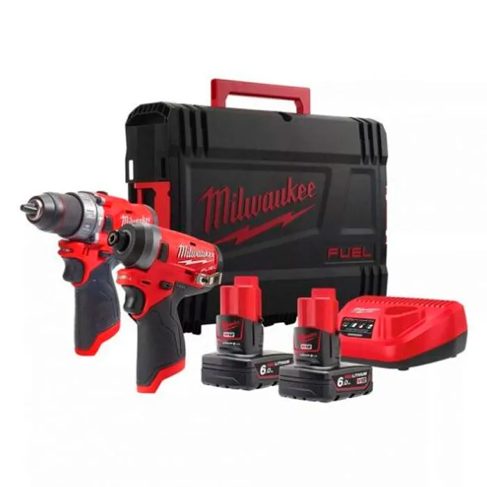 Set instrumente cu acumulatori Milwaukee M12 FPP2A-602X