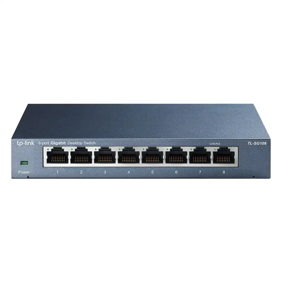 Купить  Коммутаторы - Сетевой коммутатор TP-LINK TL-SG108, 8x 10/10..
