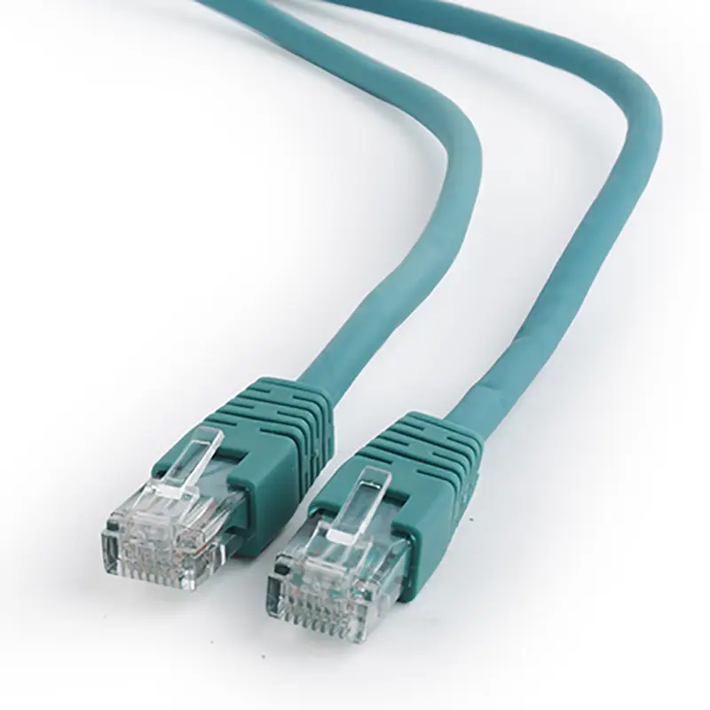 Patch Cord Cat.6U  5m, Green, PP6U-5M/G, Cablexpert, Stranded Unshielded