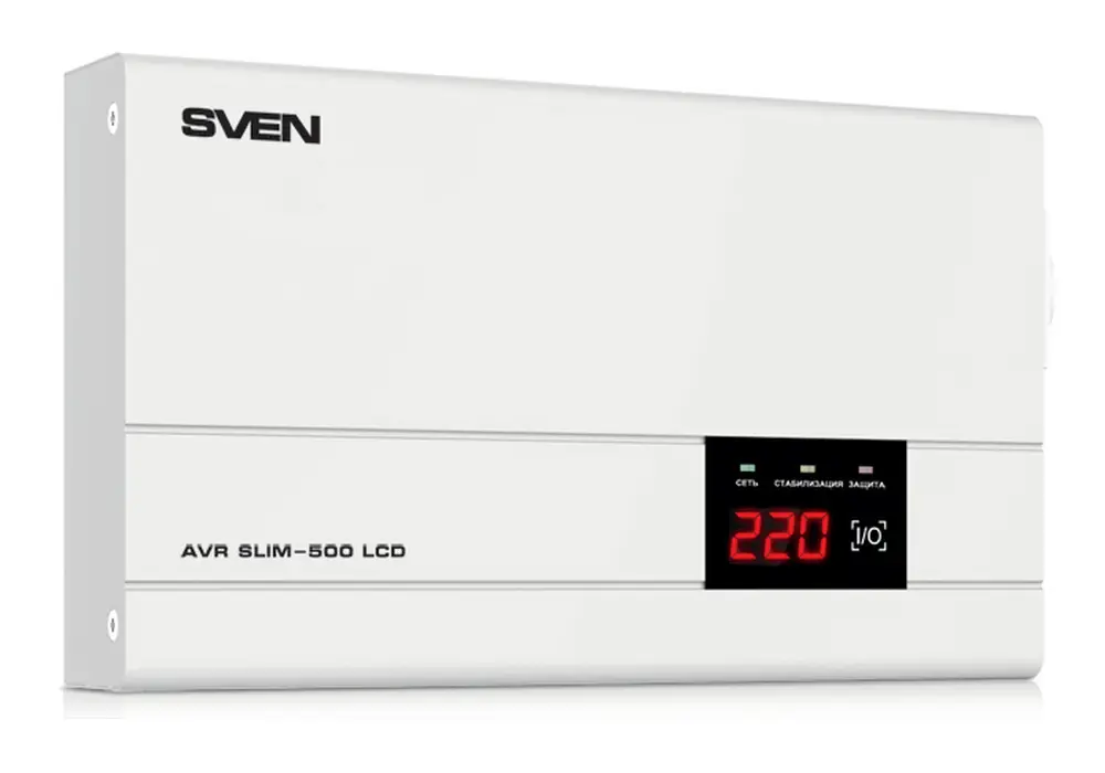 Cumpara  Stabilizatoare de tensiune - Стабилизатор напряжения SVEN SLIM AVR-500 LCD..