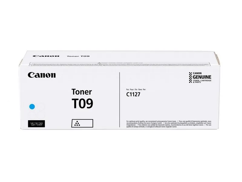 Toner Cartridge Canon T09 Cyan, for i-SENSYS X C1127i, C1127iF, C1127P