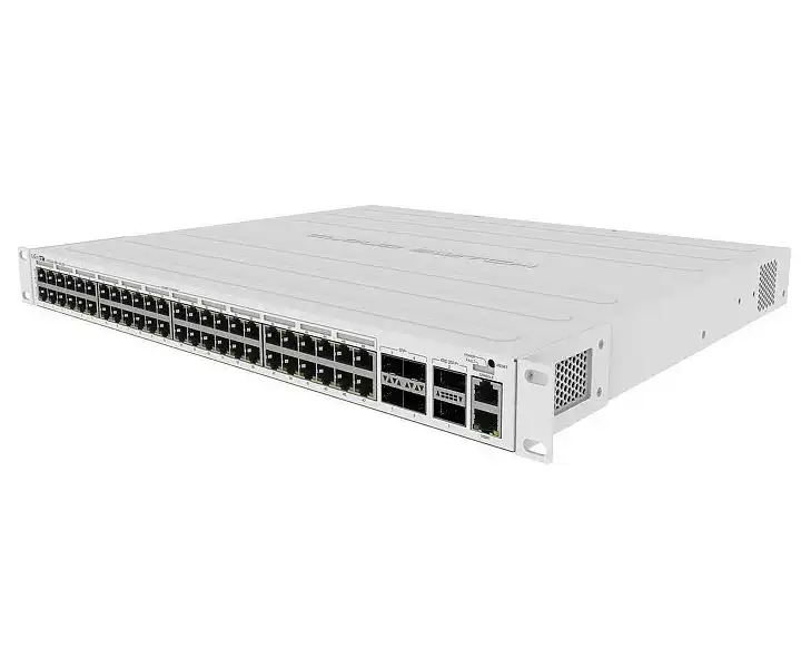 Купить  Маршрутизаторы - Маршрутизатор MikroTik CRS354-48P-4S+2Q+RM, Б..