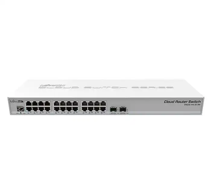 Коммутатор маршрутизатора MikroTik CRS326-24G-2S+RM, Белый