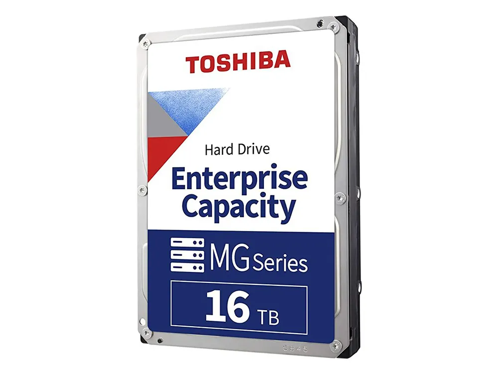 3.5" HDD 16.0TB-SATA-512MB  Toshiba "Enterprise Capacity (MG08ACA16TE)", CMR, 7200rpm, 2.5M (MTTF)