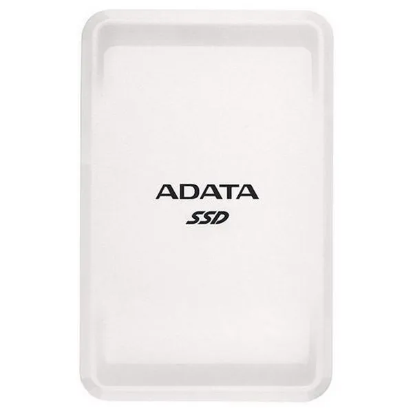 1.0TB (USB3.2/Type-C) ADATA Portable SSD "SC685", White (85x55x9.5mm, 35g, R/W:530/460MB/s)