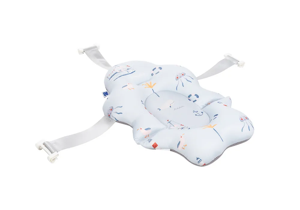 Soft Bath Support Anatomical Kikka Boo Nubo Blue Shore