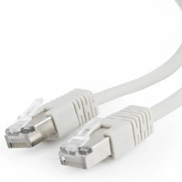 10m, Patch Cord  Gray  PP12-10M, Cat.5E, Cablexpert, molded strain relief 50u" plugs