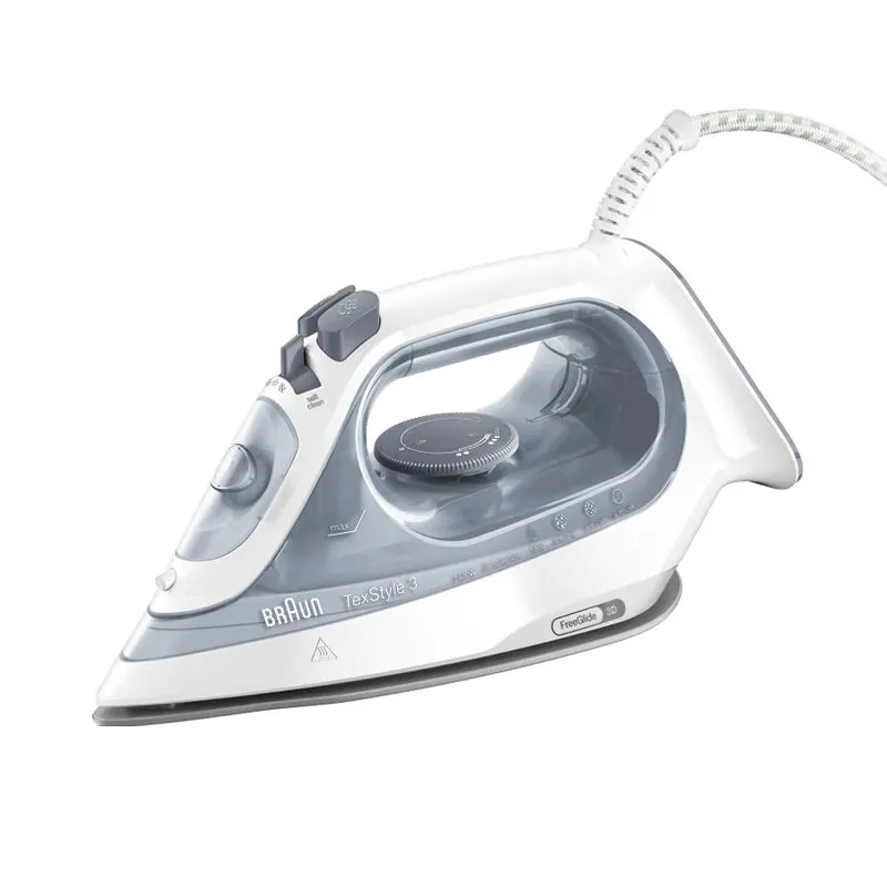 Cumpara  Fiare de călcat, generatoare de abur. - Утюг BRAUN Tex Style 3, 2400Вт, Серый..
