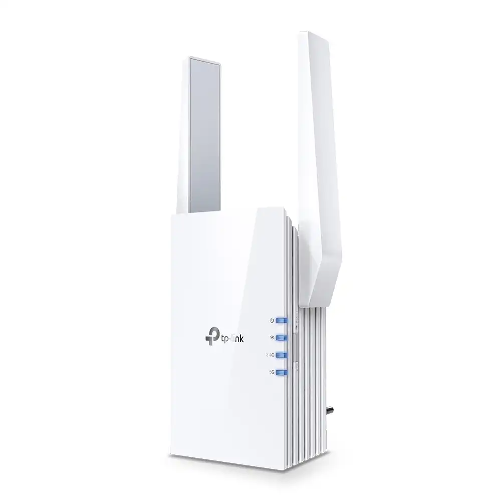 Усилитель Wi‑Fi сигнала TP-LINK RE605X, 574 Мбит/с, 1201 Мбит/с, Белый