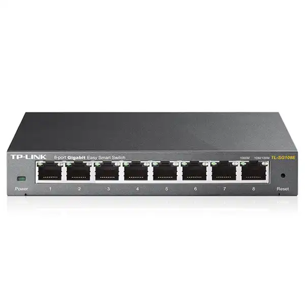 Купить  Коммутаторы - Сетевой коммутатор TP-LINK TL-SG108E, 8x 10/1..