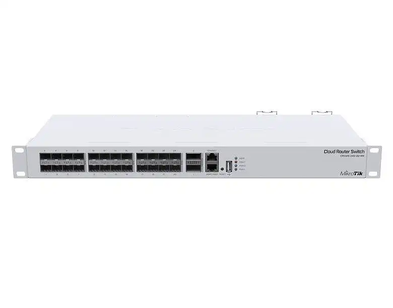 Купить  Маршрутизаторы - Маршрутизатор MikroTik CRS326-24S+2Q+RM, Белы..