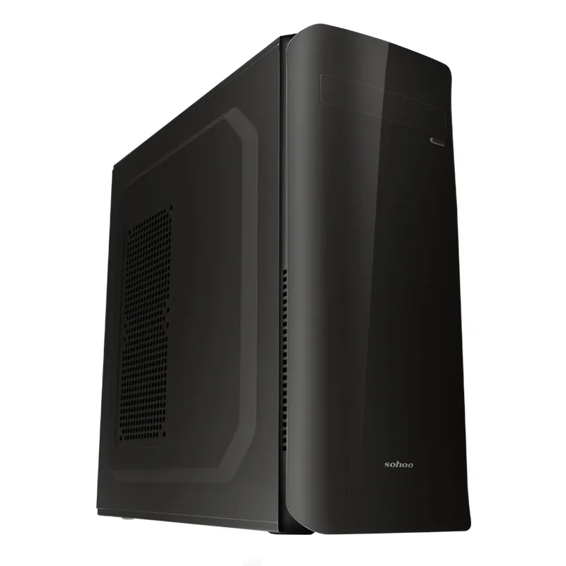 Case ATX 550W Sohoo 5910BK, 1xUSB 2.0, 1xUSB 3.0, Black, ATX-550W-12cm