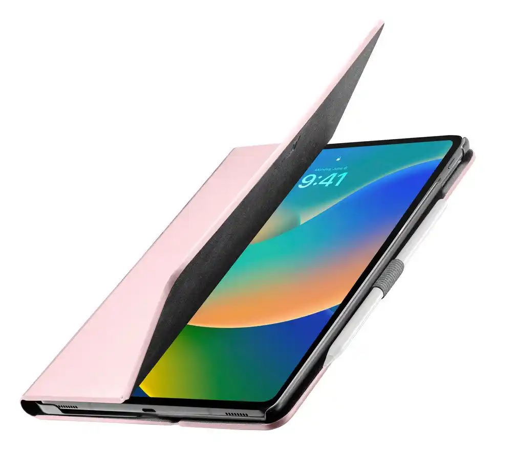 Чехол для планшета Cellularline Folio - iPad 10.9" 2022, 10,9", Искусственная кожа, Розовый