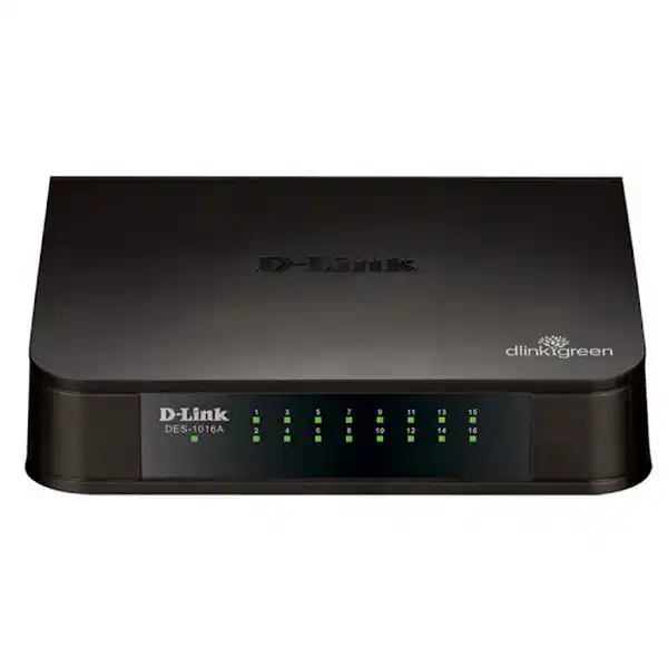 Сетевой коммутатор D-Link DES-1016A, 16x 10/100 Мбит/с