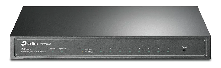 8-port 10/100/1000Mbps Switch  TP-LINK "T1500G-8T"