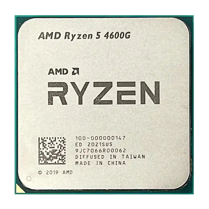 Процессор AMD Ryzen 5 4600G, Radeon..