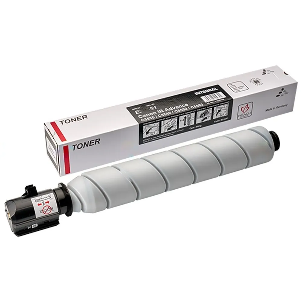 Toner for Canon IR Advance C5535/5535i/5540i/5550i/5560i  Integral, Black (EXV-51)