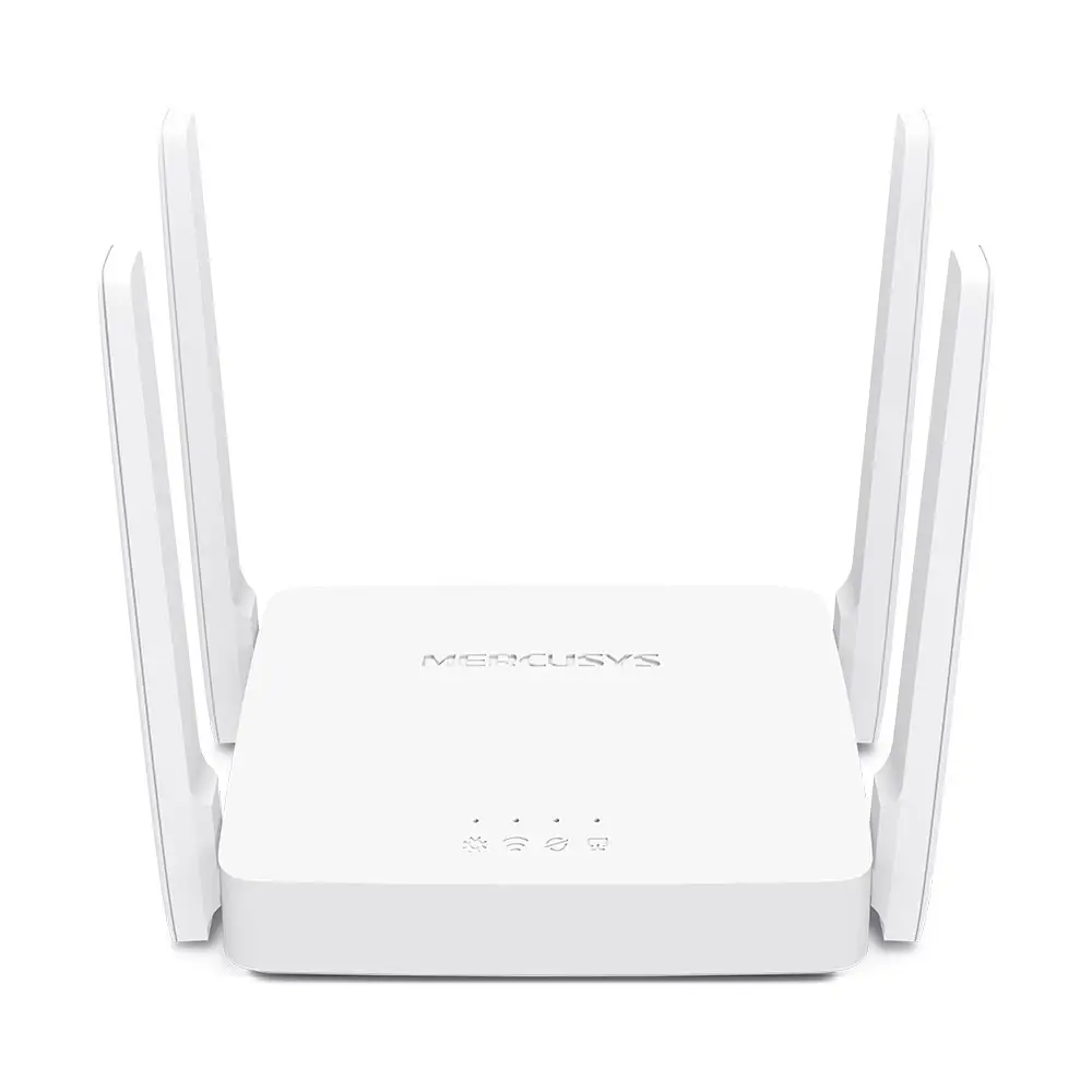 Wi-Fi AC Dual Band MERCUSYS Router, "AC10", 1200Mbps, MU-MIMO, 4x5dBi Antennas, 2xLAN Port