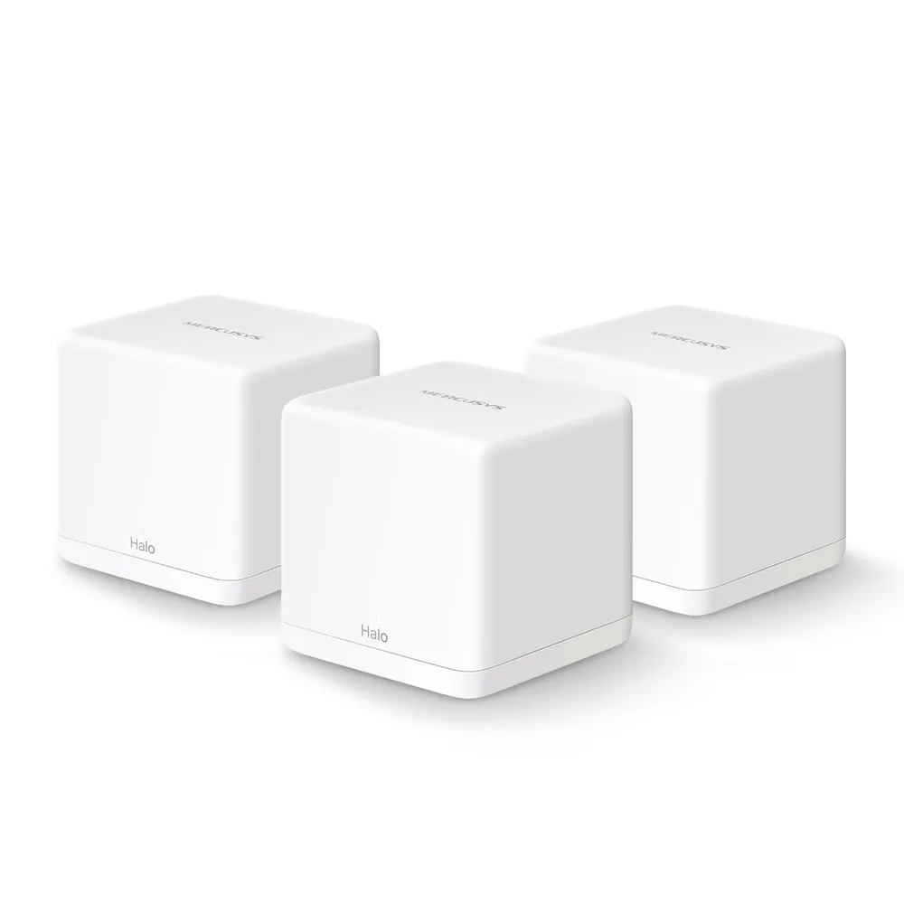Whole-Home Mesh Dual Band Wi-Fi AC System MERCUSYS, "Halo H30G(3-pack)", 1300Mbps,MU-MIMO,Gbit Ports