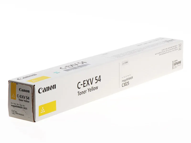 Toner Canon C-EXV54 Yellow (207g/appr. 8.500 pages 5%) for iR C31xx, C30xx