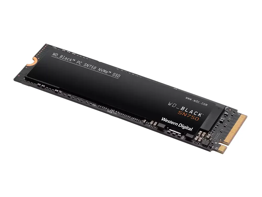 .M.2 NVMe SSD  500GB WD Black SN750 [PCIe 3.0 x4, R/W:3470/2600MB/s, 420/380K IOPS, TLC BiCS3]