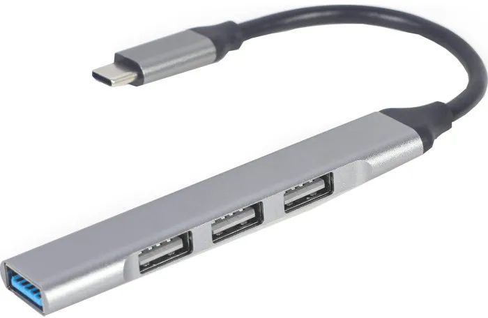 Type-C 3.1 USB Hub, 4-port Output: 3 x USB2.0; 1 x USB3.0, Gembird "UHB-CM-U3P1U2P3-02"