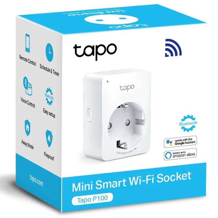 Cumpara  Prize inteligente - Умная розетка TP-LINK Tapo P100, Белый..