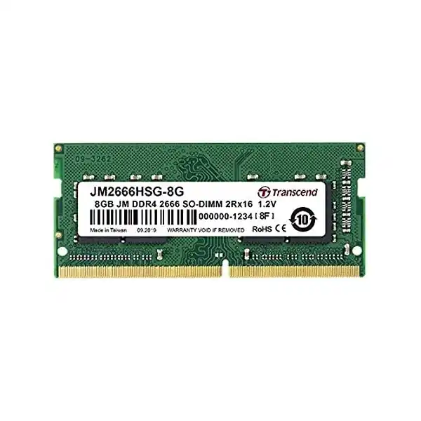 Оперативная память Transcend JM2666HSG-8G, DDR4 SDRAM, 2666 МГц, 8Гб, JM2666HSG-8G