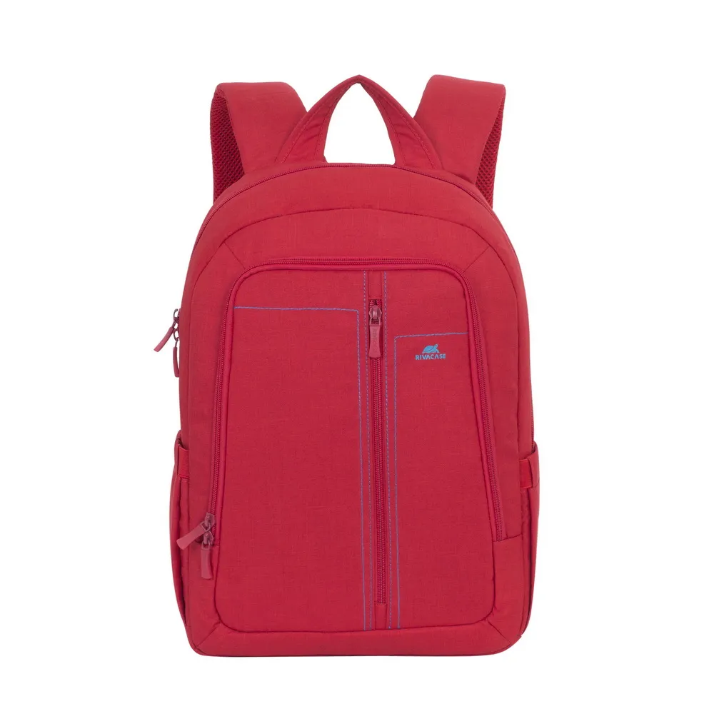 Backpack Rivacase 7560, for Laptop 15,6" & City bags, Canvas Red