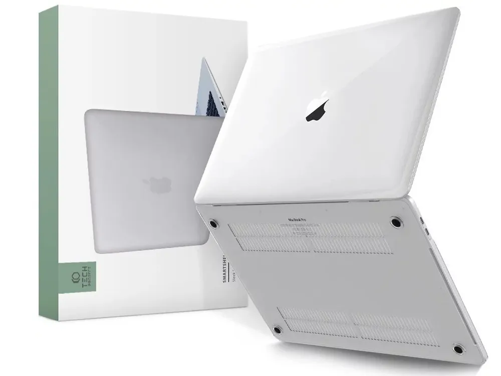 Smartshell Tech-Protect for Macbook Pro 14 (2021-2023), Crystal Clear