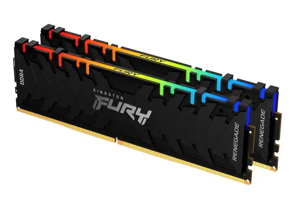 16GB DDR4-4266MHz  Kingston FURY Renegade RGB (Kit of 2x8GB) (KF442C19RBAK2/16), CL19, 1.4V, Black