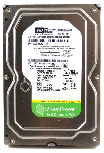 Жесткий диск Western Digital WD AV-..