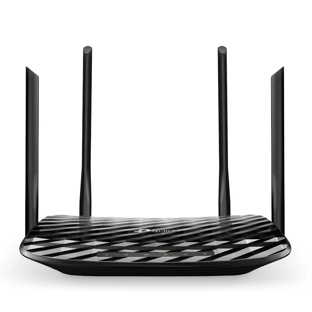 Wi-Fi AC Dual Band TP-LINK Router, "Archer C6", 1200Mbps, Gbit Ports, MU-MIMO