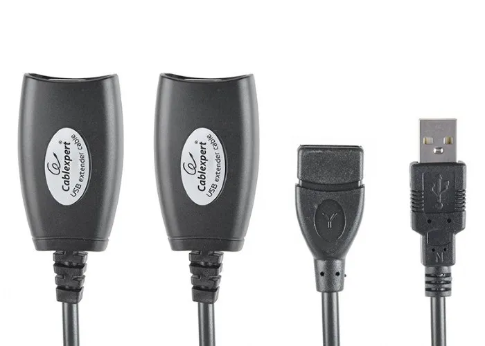 USB-удлинитель Gembird UAE-30M, Чёр..