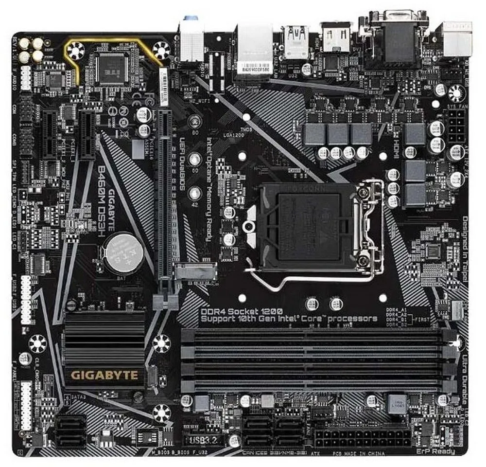 MB S1200 Gigabyte B460M DS3H 1.0  mATX
