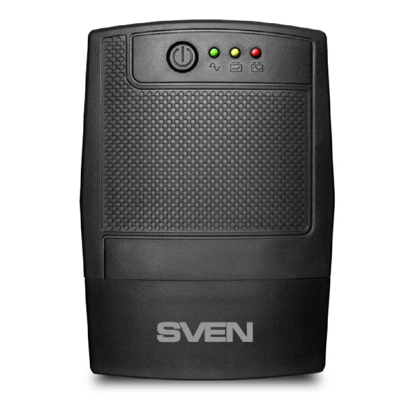 UPS SVEN UP-B800, 800VA/390W, Line Interactive, AVR, LED, 3*IEC(C13) sockets