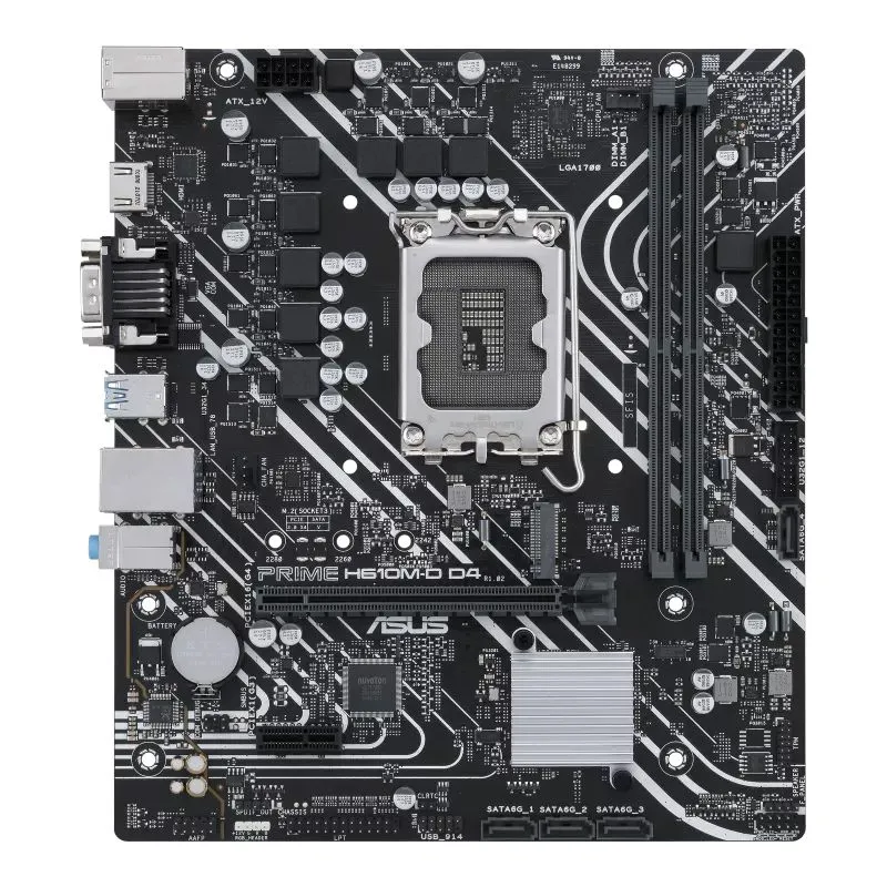 MB S1700 Asus PRIME H610M-D D4  mATX