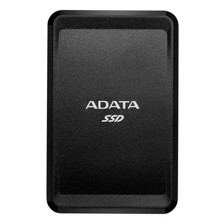 1.0TB (USB3.2/Type-C) ADATA Portable SSD "SC685", Black (85x55x9.5mm, 35g, R/W:530/460MB/s)