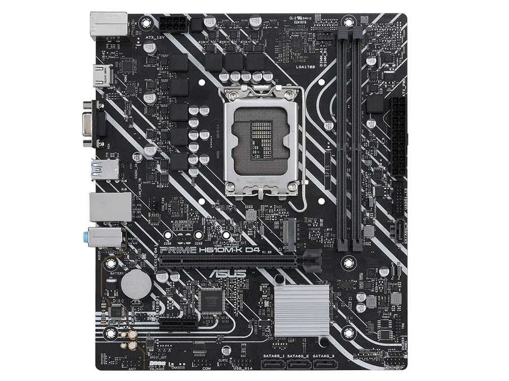 MB S1700 Asus PRIME H610M-K D4  mATX